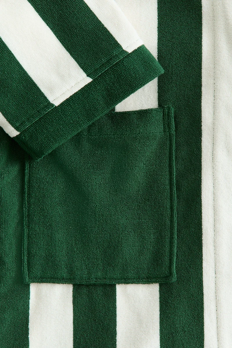 اتش اند ام روب استحمام من القطن التيري